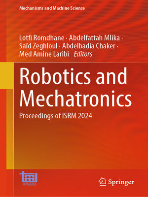 cover image of Robotics and Mechatronics
